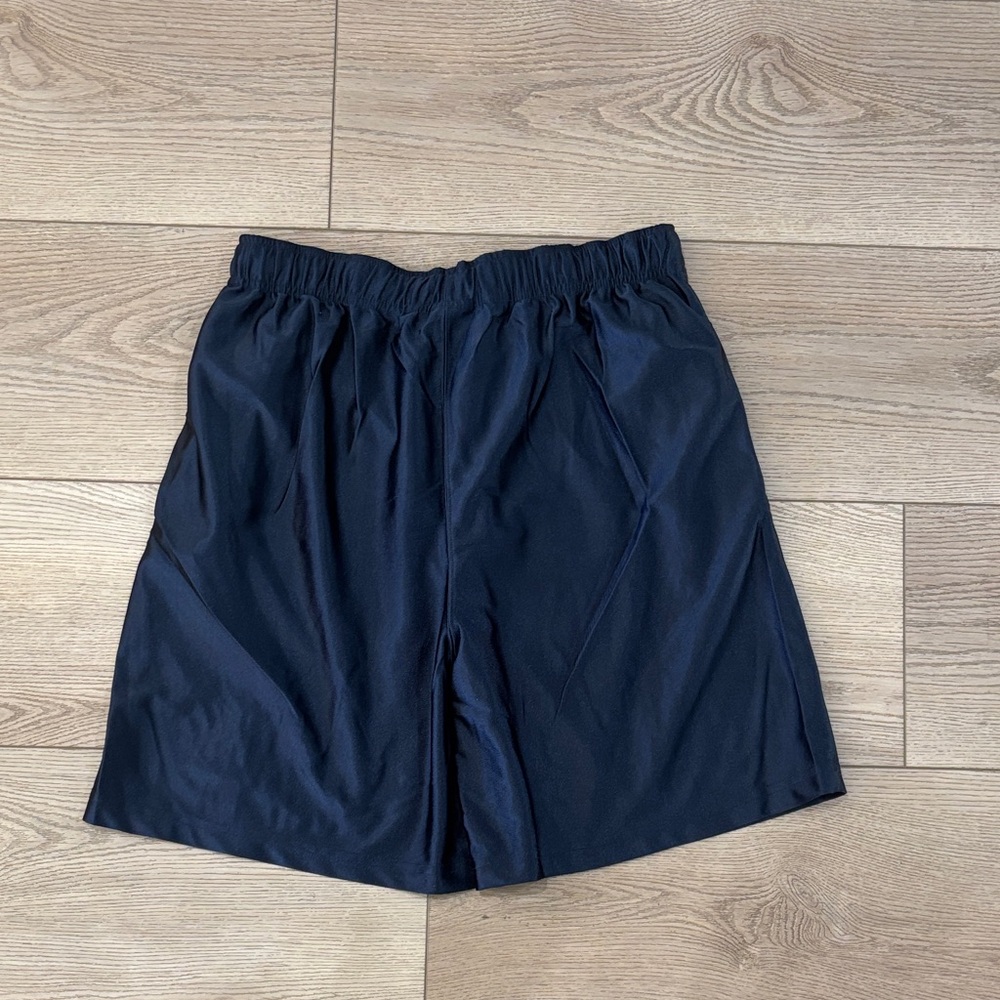 True Fan New York Yankees logo gym shorts. Men's L. Excellent condition. Sweet! - Picture 6 of 7